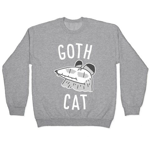 Goth Cat Pullover
