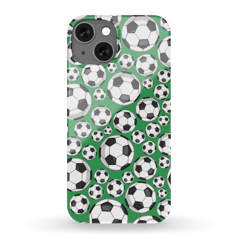 Soccer Balls Pattern Phone Case