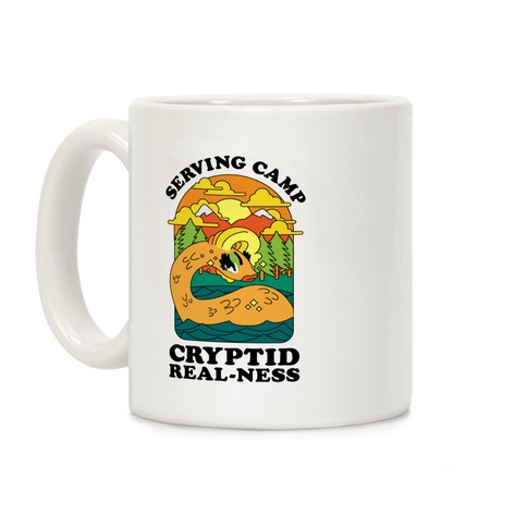 Serving Camp Cryptid Real-Ness Coffee Mug