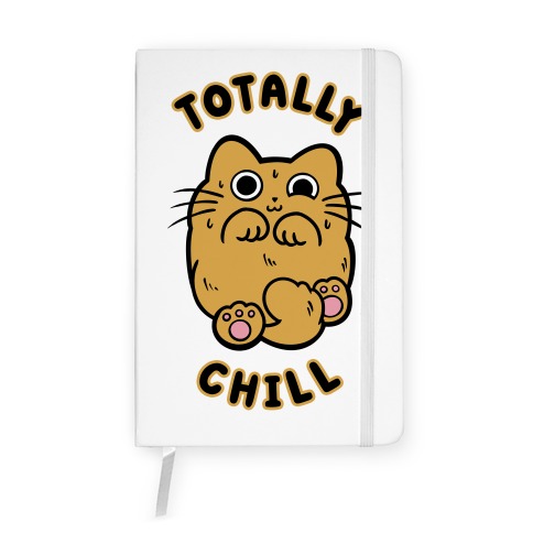 Totally Chill Cat Notebook
