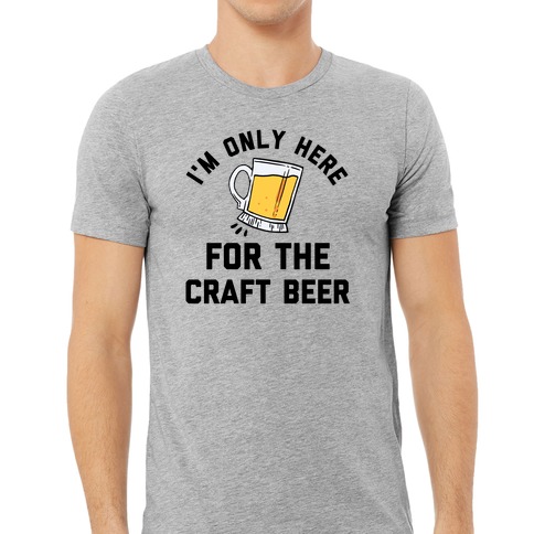 Grateful Hop Head MENS Beer T-Shirt by Craft Brewed Clothing