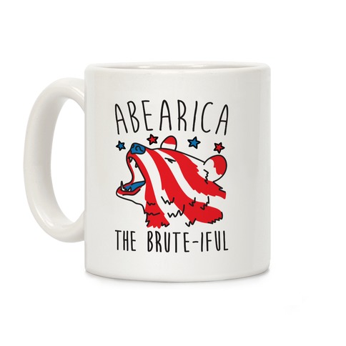 ABEARica The Brute-iful Merica Bear Coffee Mug