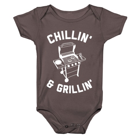 Chillin' & Grillin' Baby One-Piece