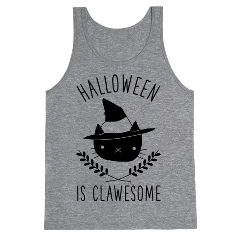 Halloween is Clawesome Tank Top