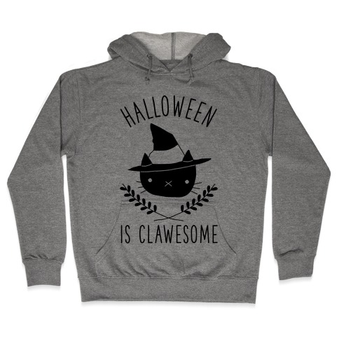 Halloween is Clawesome Hooded Sweatshirt