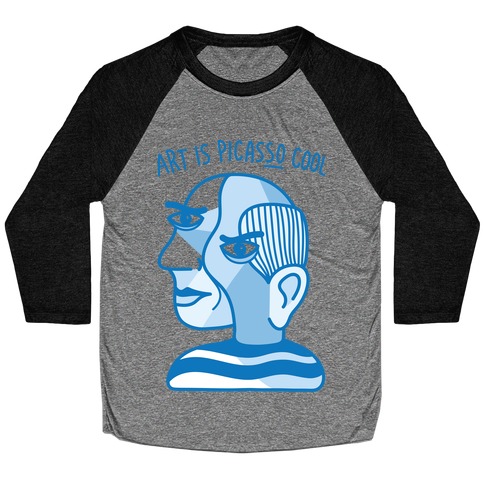 Art Is PicasSO Cool Baseball Tee