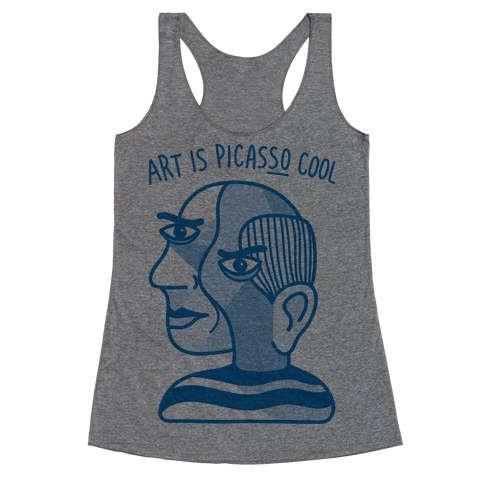 Art Is PicasSO Cool Racerback Tank Top