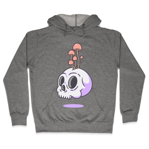 Shroom On A Skull Hooded Sweatshirt