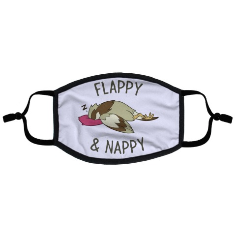 Flappy And Nappy Flat Face Mask