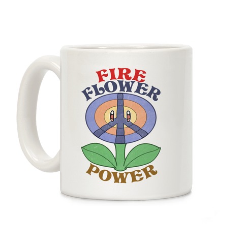 Fire Flower Power Coffee Mug