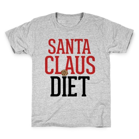 Santa Claus Diet Parody Kids T-Shirt