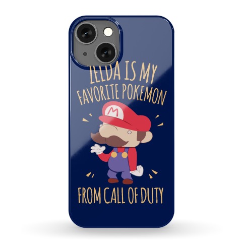 Zelda Is My Favorite Pokemon Phone Case