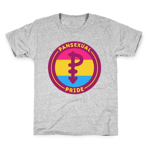 Pansexual Pride Patch Kids T-Shirt