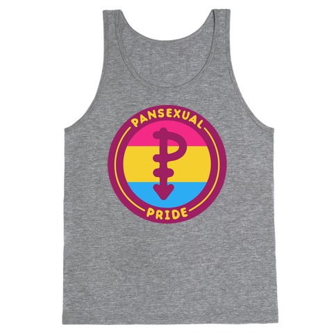Pansexual Pride Patch Tank Top