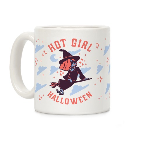 Hot Girl Halloween Coffee Mug