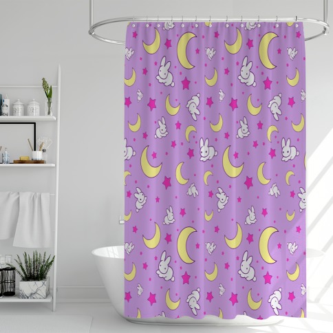 Sailor Moon Blanket Shower Curtain