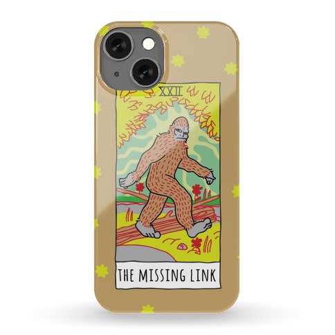The Missing Link Bigfoot Tarot Phone Case
