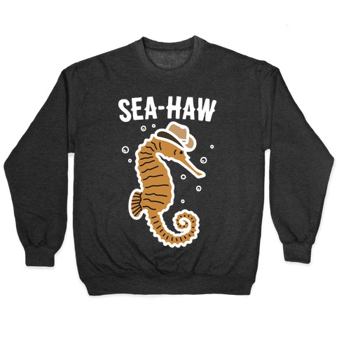 Sea Haw Seahorse Cowboy Pullover