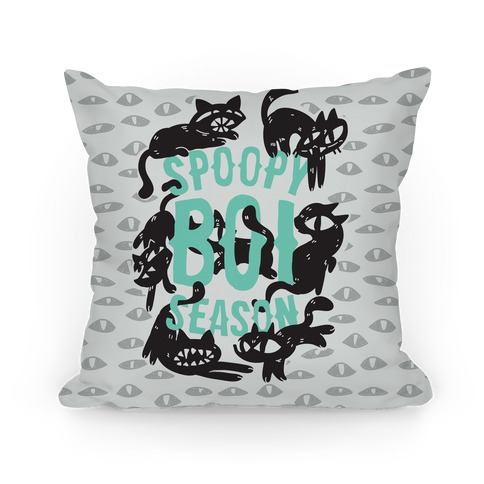 Spoopy Boi Season Pillow