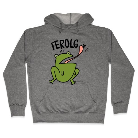 FEROLG - Feral Girl Frog Hooded Sweatshirt