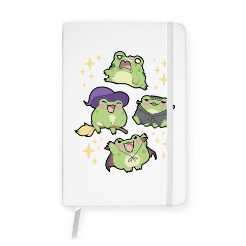 Halloween Frogs Notebook