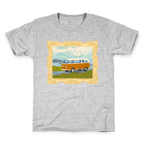 Van Life Van Gogh Kids T-Shirt
