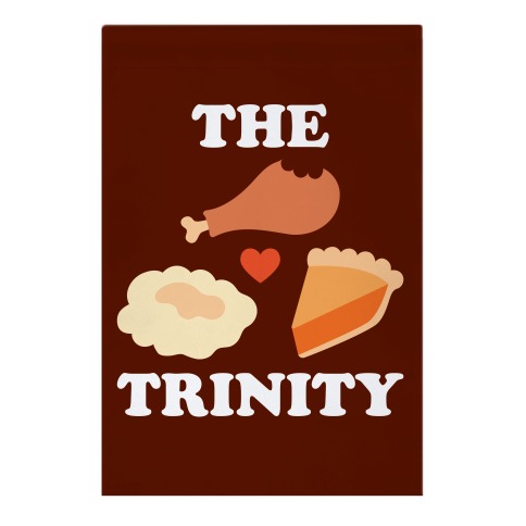 Thanksgiving Trinity Garden Flag