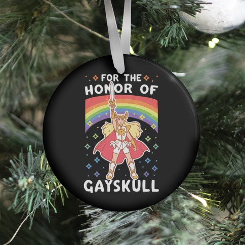 For the Honor of Gayskull Ornament