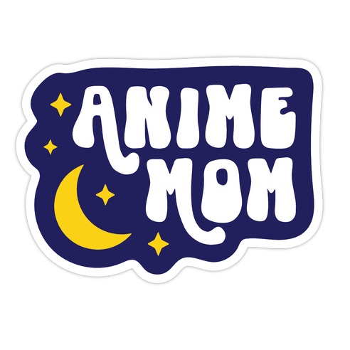 Anime Mom Die Cut Sticker