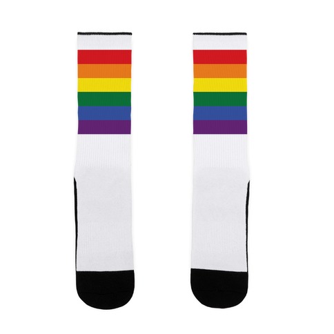 Gay Pride Flag Sock