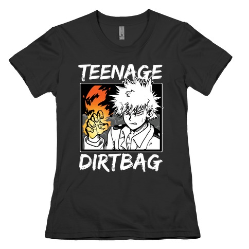Tenage Dirtbag Bakugo Womens T-Shirt