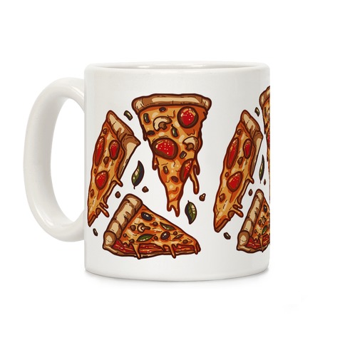 Pizzas Pattern Coffee Mug