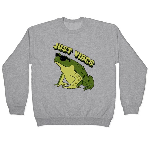 Just Vibes Frog Pullover