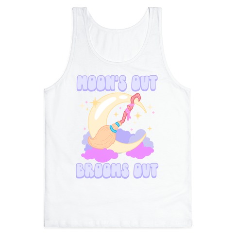 Moon's Out Brooms Out Tank Top