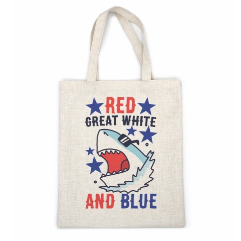 Red, Great White and Blue Casual Tote