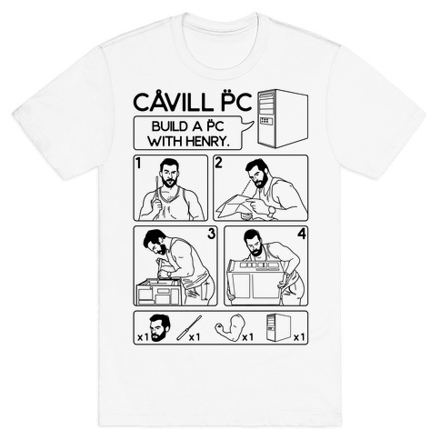 Cavill PC Parody T-Shirt