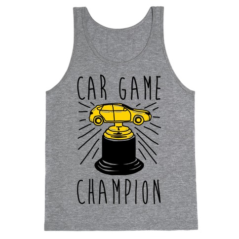 Car Game Champion Tank Top