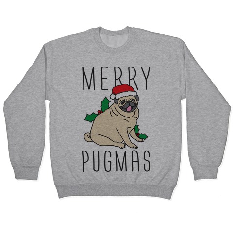 merry pugmas sweater