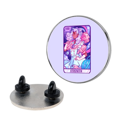 (Magical Girl) Strength Tarot Card Pin