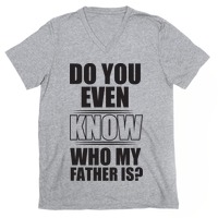 Hellanbach Who's Your Daddy? T-Shirt Charcoal Hthr / Medium