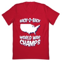 Back To Back World War Champs T Shirts Lookhuman