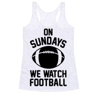 On Sundays We Watch Football, Sunday Football Long Sleeve T-Shirt