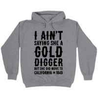 gold digger hoodie