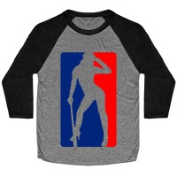 Cleat Chaser (Sexy NBA Logo Parody) T-Shirts