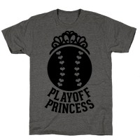 Playoff Princess (Baseball) T-Shirts | LookHUMAN