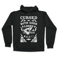 the devilz face cursed hoodie