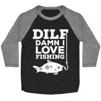 Dilf Damn I Love Football Funny Nfl T-Shirt D L F Dad'like To Classic -  TeebyHumans