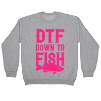 DTF (Down To Fish) Tank Tops, LookHUMAN