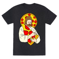 I Love Jesus And Pizza Shirt - Reallgraphics