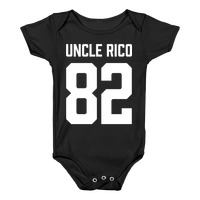 Movie Uncle Rico #82 Football Jerseys Sewn Dynamite Blue Custom Name Number